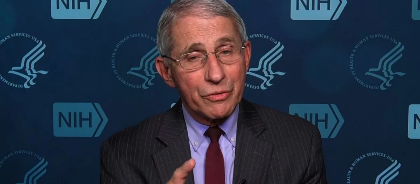 Α.Φάουτσι: Χαρακτήρισε ως «πολιτική δήλωση» την άρνηση για εμβολιασμό (βίντεο)